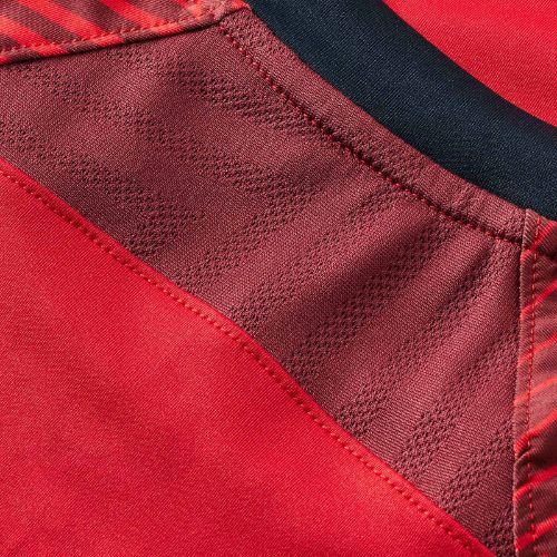 Férfi póló Mizuno Stargazer Shadow Tee fiery red