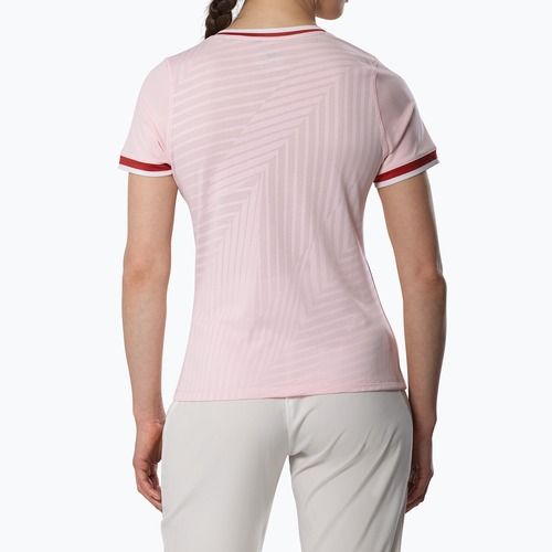 Női teniszpóló Mizuno Stargazer Tee pinkesque