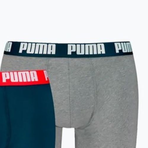 Férfi boxeralsó PUMA Everyday Basic 2 pairs navy/grey