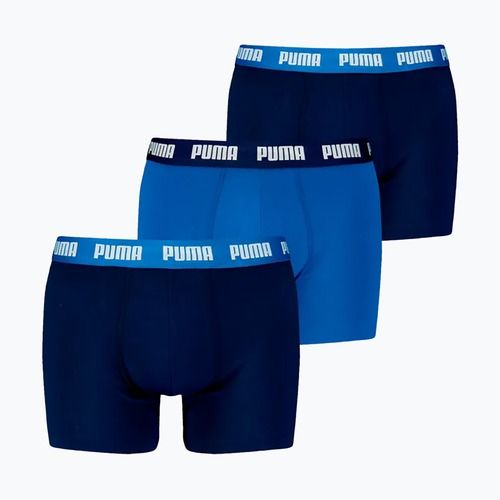 Férfi boxeralsó PUMA Everyday 3 pairs blue combo