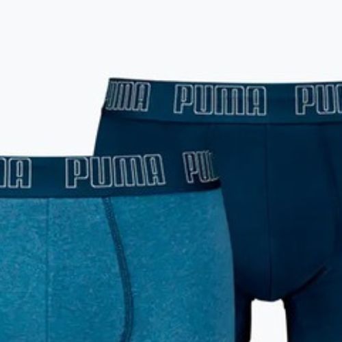 Férfi boxeralsó PUMA Everyday Trunk 2 pairs light blue melange