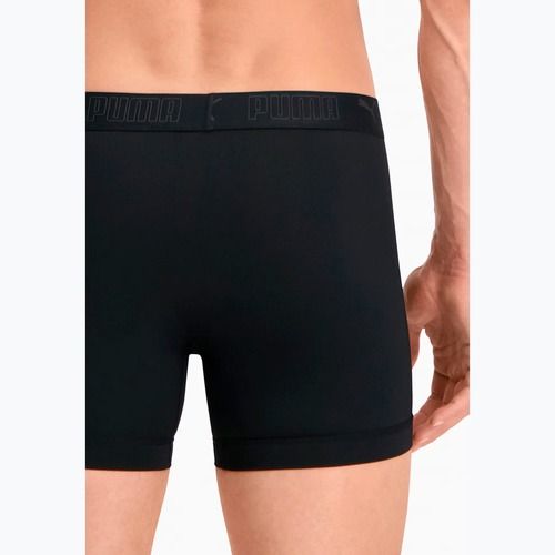Férfi boxeralsó PUMA Sport Microfiber 2 pairs black