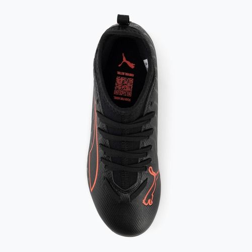 Gyerek focicipő PUMA Ultra 6 Match FG/AG Jr puma black/puma red