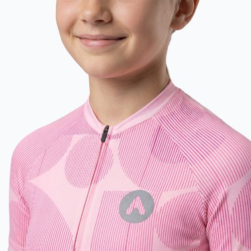 Gyerek kerékpáros mez ATTABO Vites WMNS pink