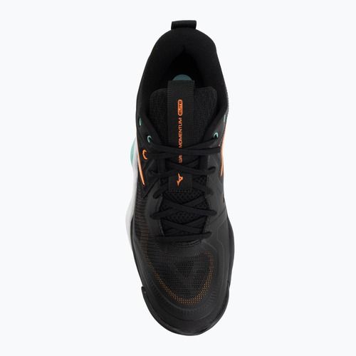 Röplabda cipő Mizuno Wave Momentum Elite black/tangelo/ice green