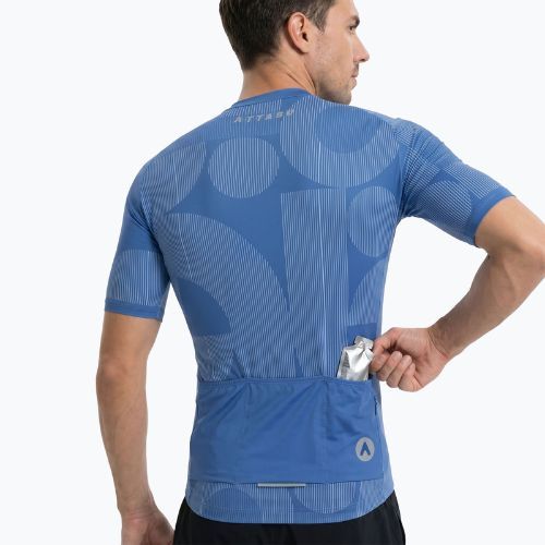 Férfi kerékpáros mez ATTABO Vites navy blue