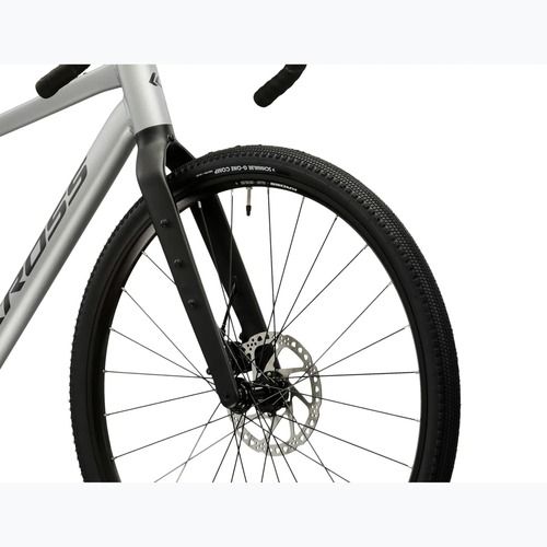 Gravel kerékpár KROSS Esker 1.0 grey/graphite/matte