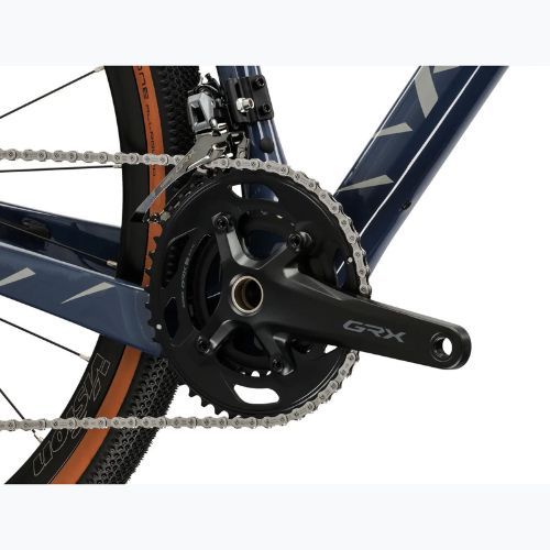 Gravel kerékpár KROSS Esker 8.0 navy/blue/gloss