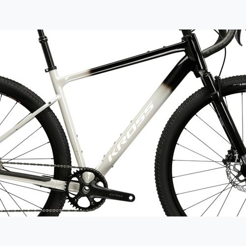 Gravel kerékpár KROSS Esker TR black/grey/gloss