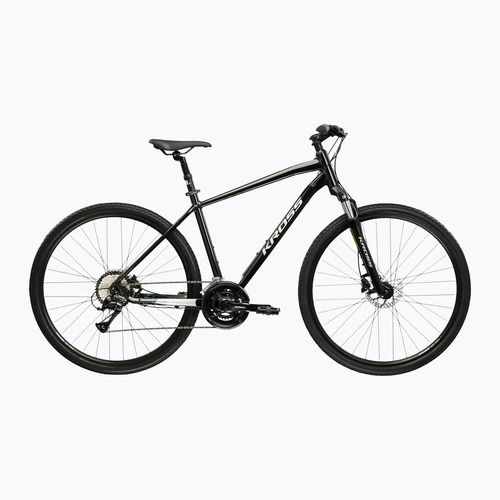 Cross kerékpár KROSS Evado 4.0 black/silver/gloss