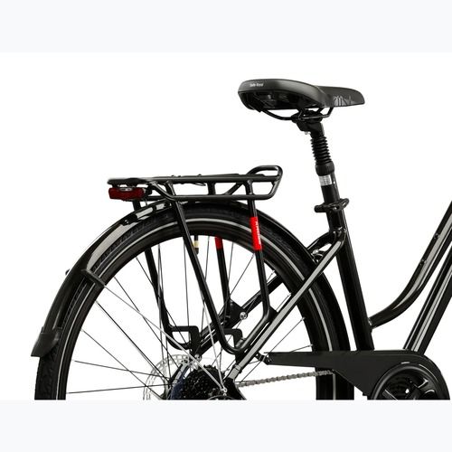 Női trekking kerékpár KROSS Trans 4.0 In black/silver/gloss