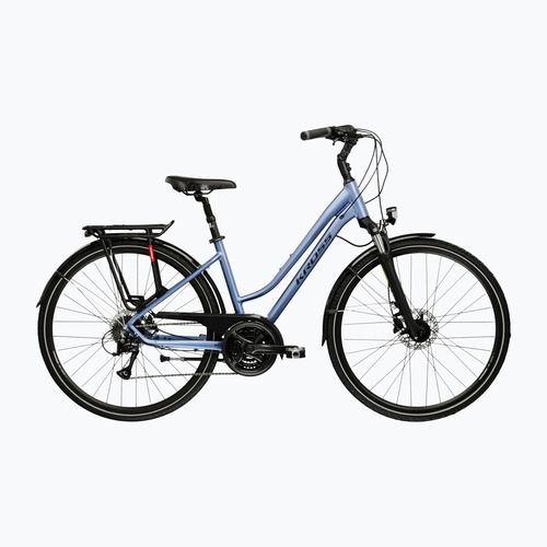 Női trekking kerékpár KROSS Trans 4.0 In blue/black/matte