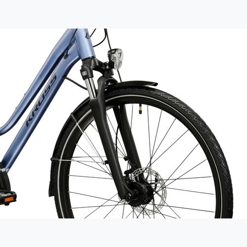 Női trekking kerékpár KROSS Trans 4.0 In blue/black/matte