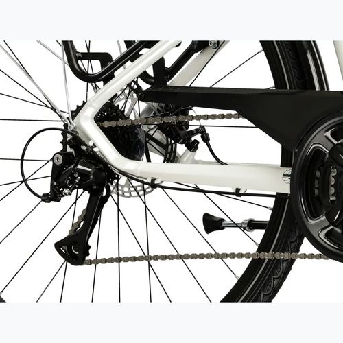 Női trekking kerékpár KROSS Trans 3.0 In pearl/black/gloss