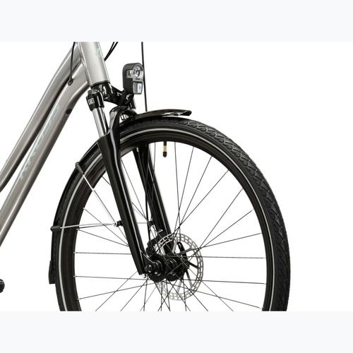Női trekking kerékpár KROSS Trans 3.0 In silver/gray/gloss