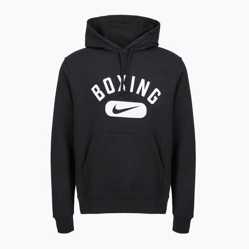 Férfi pulóver Nike Boxing Disc Club Hoodie black/white