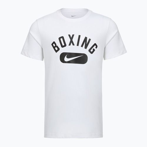 Férfi edzőpóló Nike Boxing Disc DFC white/black