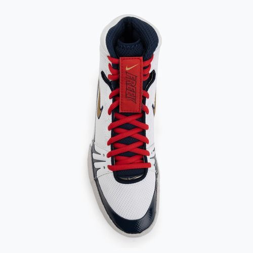 Bokszcipő Nike Freek SE white/metallic gold/college navy