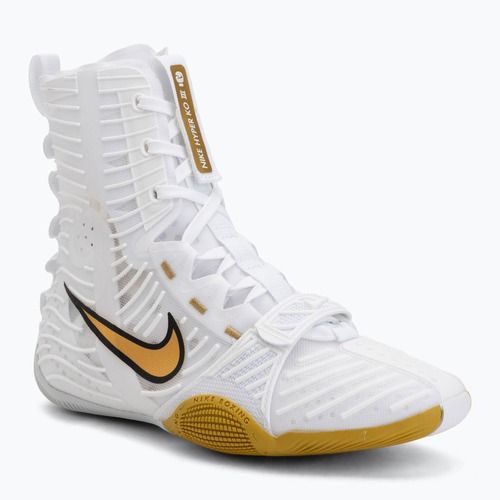 Bokszcipő Nike HyperKo 3 white/metallic gold