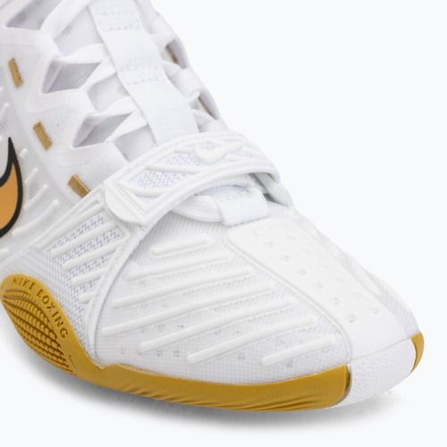 Bokszcipő Nike HyperKo 3 white/metallic gold