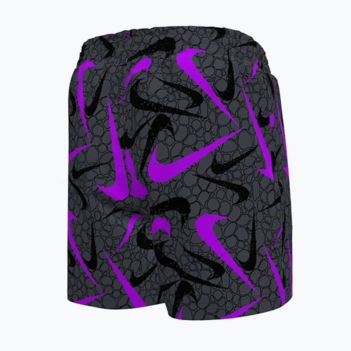 Gyerek fürdőnadrág Nike Breaker Pebble 4" Volley black