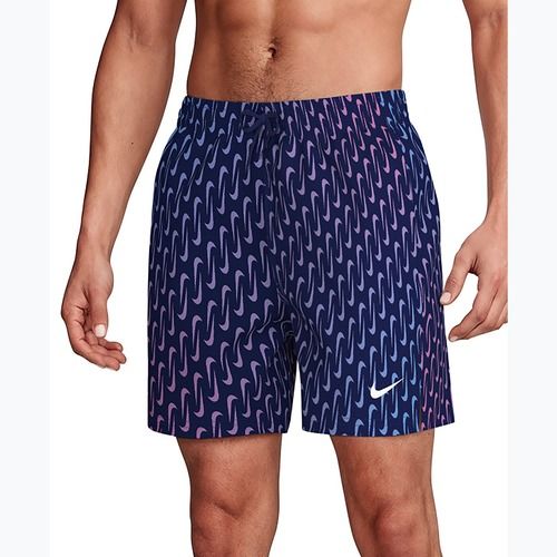 Férfi úszóshortok Nike Breaker Swoosh 5" Volley midnight navy