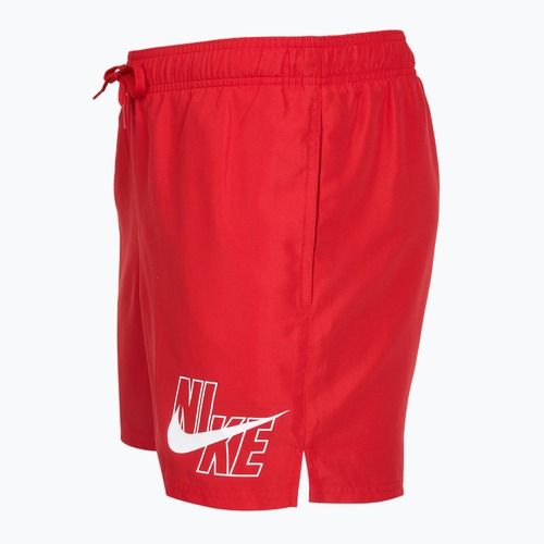 Férfi úszóshortok Nike Logo Lap 5" Volley university red