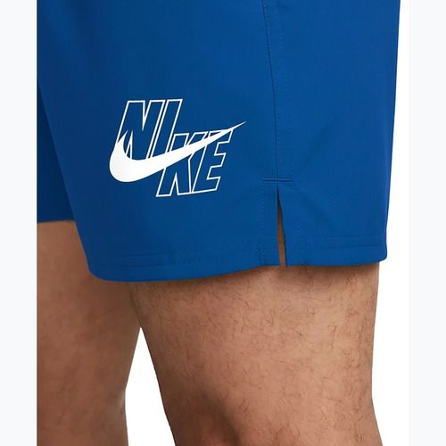 Férfi úszóshortok Nike Logo Lap 5" Volley game royal