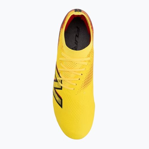 Futballcipő New Balance Furon Elite V8 FG punch yellow/black 100/fire cracker