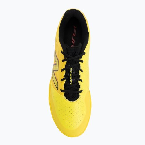Futballcipő New Balance Furon Pro V8 IN punch yellow/black 100/fire cracker