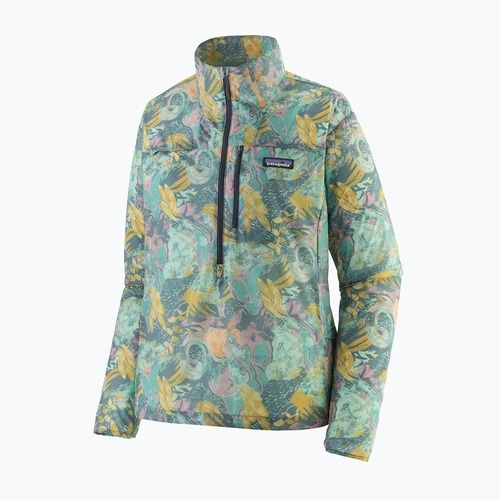 Női pulóver Patagonia Houdini Stash 1/2-Zip moon tripper/blue sage