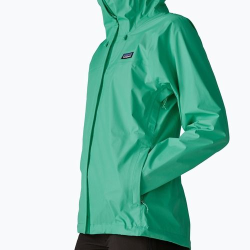 Női esőkabát Patagonia Torrentshell 3L Rain aqua stone