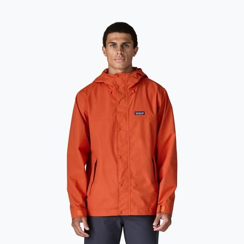 Férfi esőkabát Patagonia Outdoor Everyday Rain coal orange