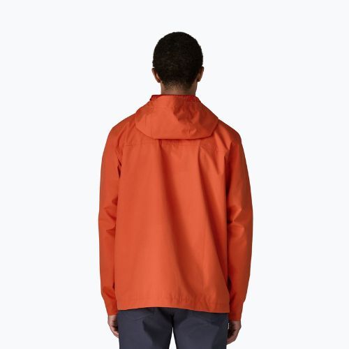 Férfi esőkabát Patagonia Outdoor Everyday Rain coal orange
