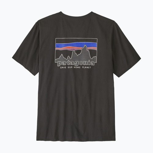 Férfi póló Patagonia '73 Skyline ink black
