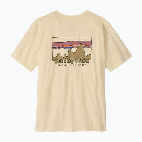 Férfi póló Patagonia '73 Skyline undyed natural