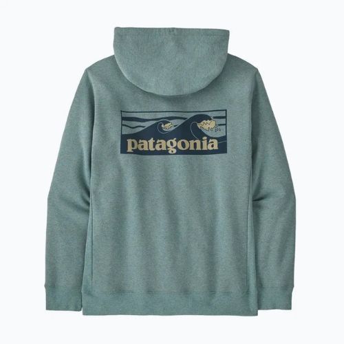 Férfi pulóver Patagonia Boardshort Logo Uprisal Hoody blue sage
