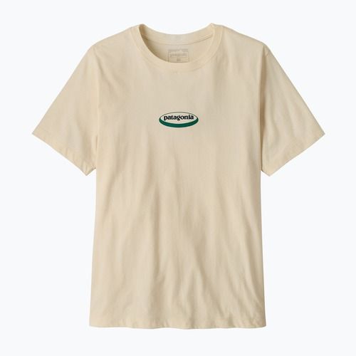 Férfi póló Patagonia '95 Oval Logo undyed natural