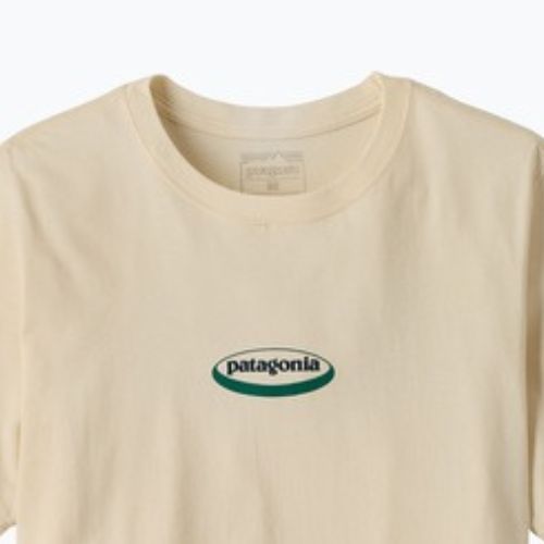 Férfi póló Patagonia '95 Oval Logo undyed natural