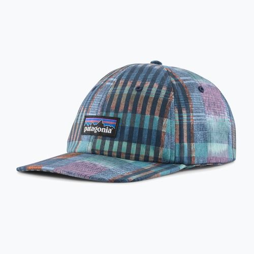 Baseball sapka Patagonia P-6 Label Trad melt away/still blue