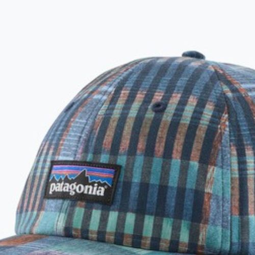Baseball sapka Patagonia P-6 Label Trad melt away/still blue
