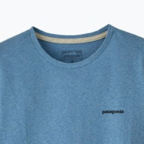 Női póló Patagonia P-6 Logo Responsibili-Tee shore blue