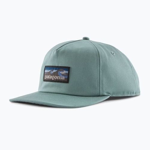 Baseballsapka Patagonia Boardshort Label Funfarer Cap blue sage
