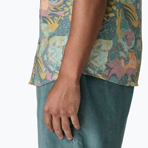 Férfi ing Patagonia Go To moon tripper/blue sage