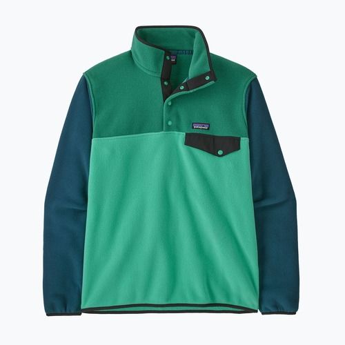 Férfi trekking pulóver Patagonia LW Synch Snap-T P/O aqua stone