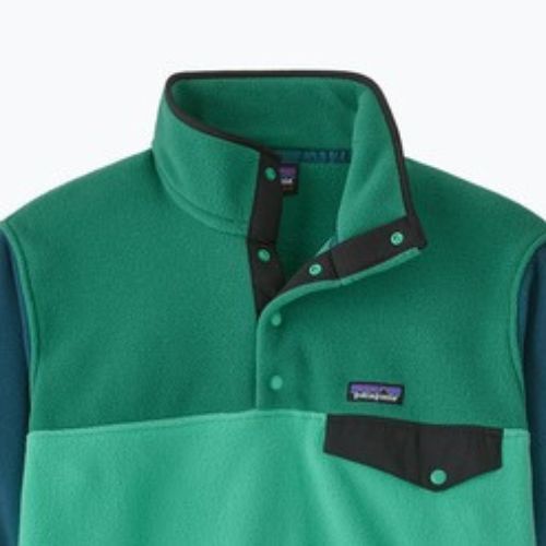 Férfi trekking pulóver Patagonia LW Synch Snap-T P/O aqua stone