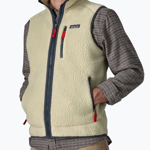 Férfi mellény Patagonia Retro Pile Fleece pelican w/smolder blue