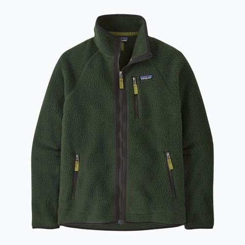 Férfi trekking pulóver Patagonia Retro Pile old growth green