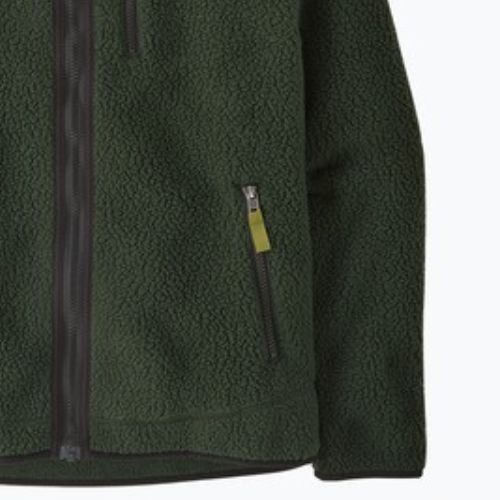 Férfi trekking pulóver Patagonia Retro Pile old growth green