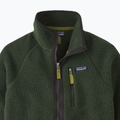 Férfi trekking pulóver Patagonia Retro Pile old growth green